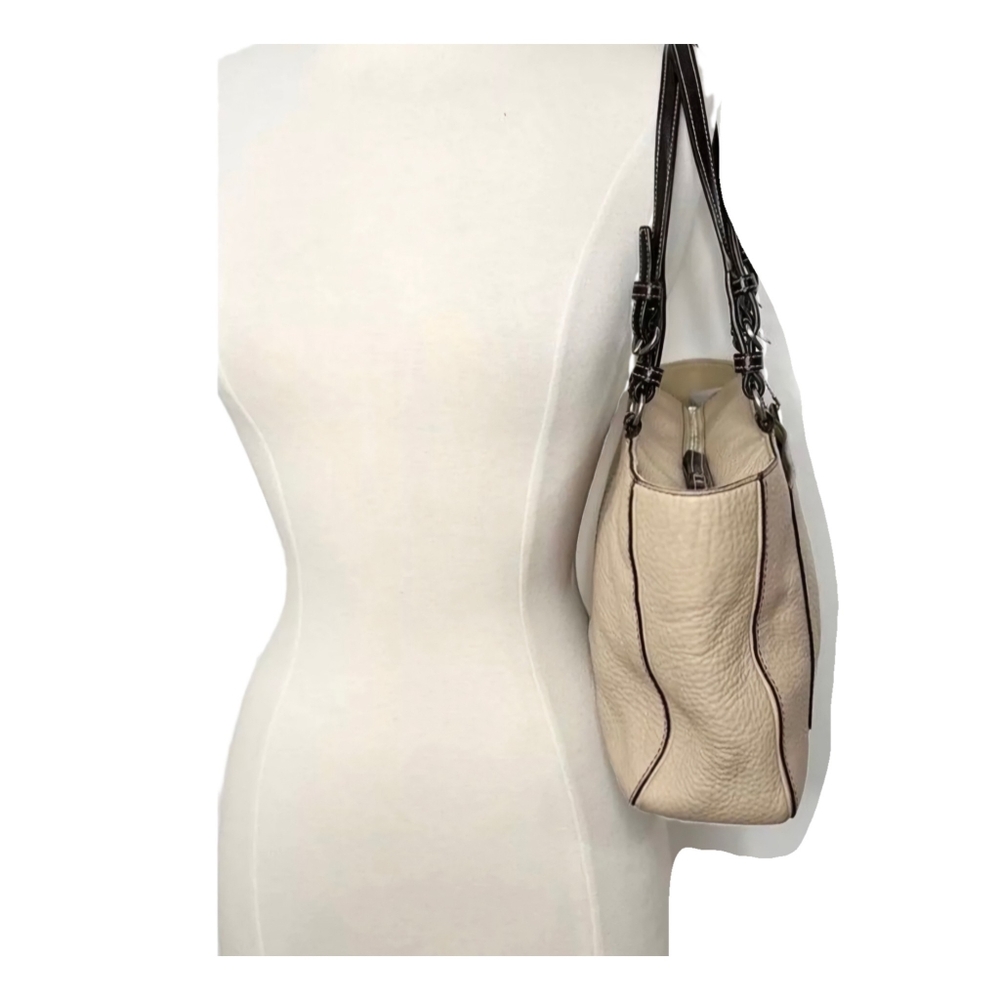 Coach F10892 Chelsea East West In Sand Pebbled Leather Tote Bag - Picture 4 of 8